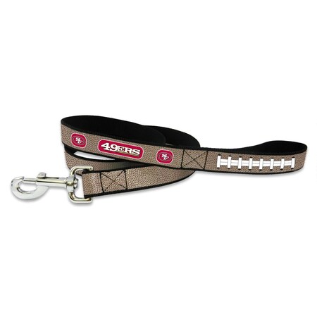 Gamewear San Francisco 49ers Reflective Football Leash-Large gwRNL-NFL-SAF-0002